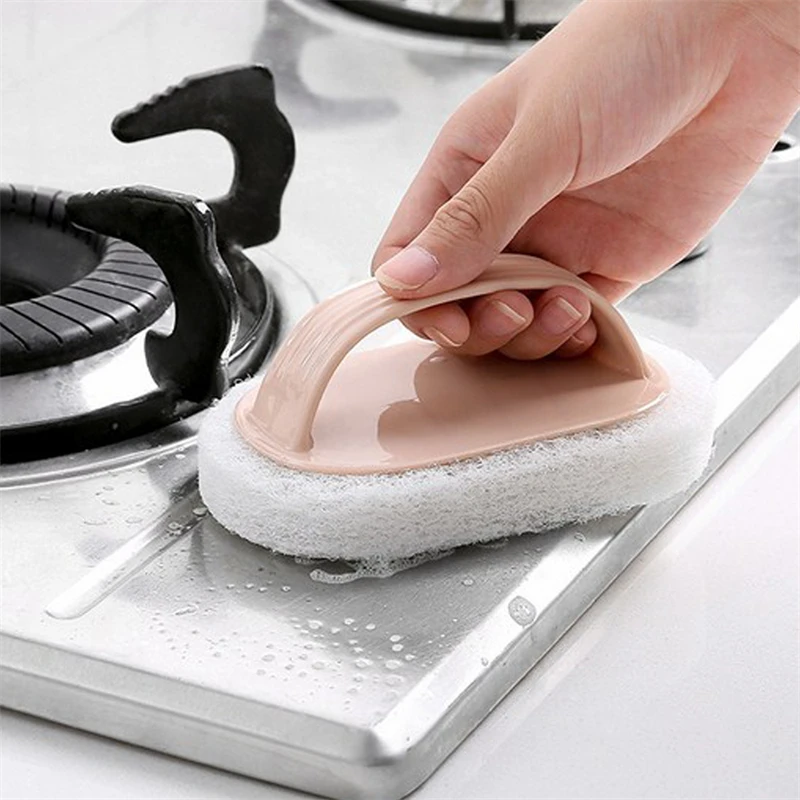 2 Thickened Sponge with Handle Bathroom Stove Bathtub Sink Cleaning Window Kitchen Cleaning Creative Swimming Pool Sponge Brush
2 Thickened Sponge with Handle Bathroom Stove Bathtub Sink Cleaning Window Kitchen Cleaning Creative Swimming Pool Sponge Brush