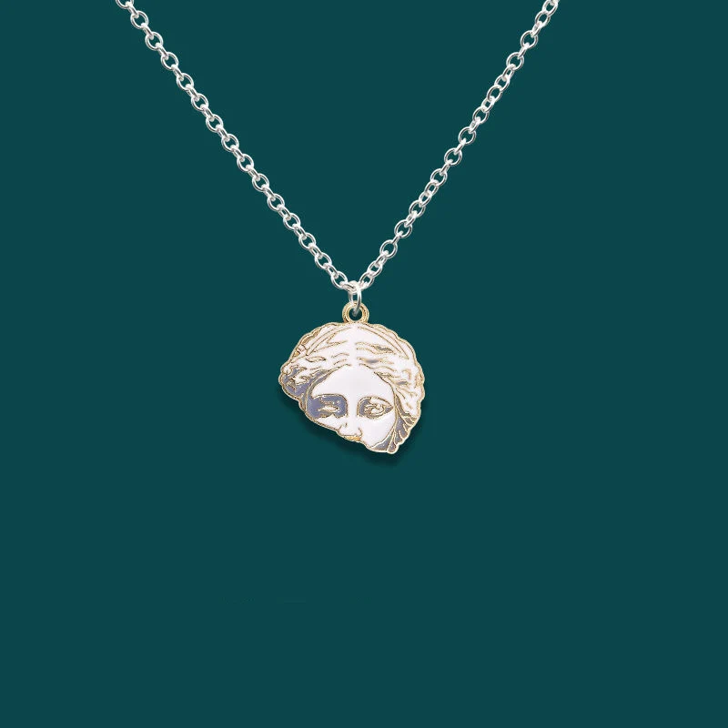 Incomplete Statue Necklace Arts Retro Pendant Punk Hip Hop Accessories Trendy Fashion Summer Crafts Gift Chain Jewelry
Incomplete Statue Necklace Arts Retro Pendant Punk Hip Hop Accessories Trendy Fashion Summer Crafts Gift Chain Jewelry