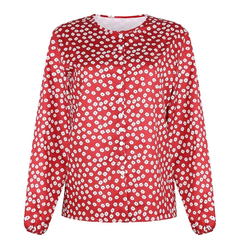 Women's Autumn and Winter New O-neck Print Long-sleeved Women's Shirt Top Polka Dot White Black Yellow Green Womens Tops
Women's Autumn and Winter New O-neck Print Long-sleeved Women's Shirt Top Polka Dot White Black Yellow Green Womens Tops