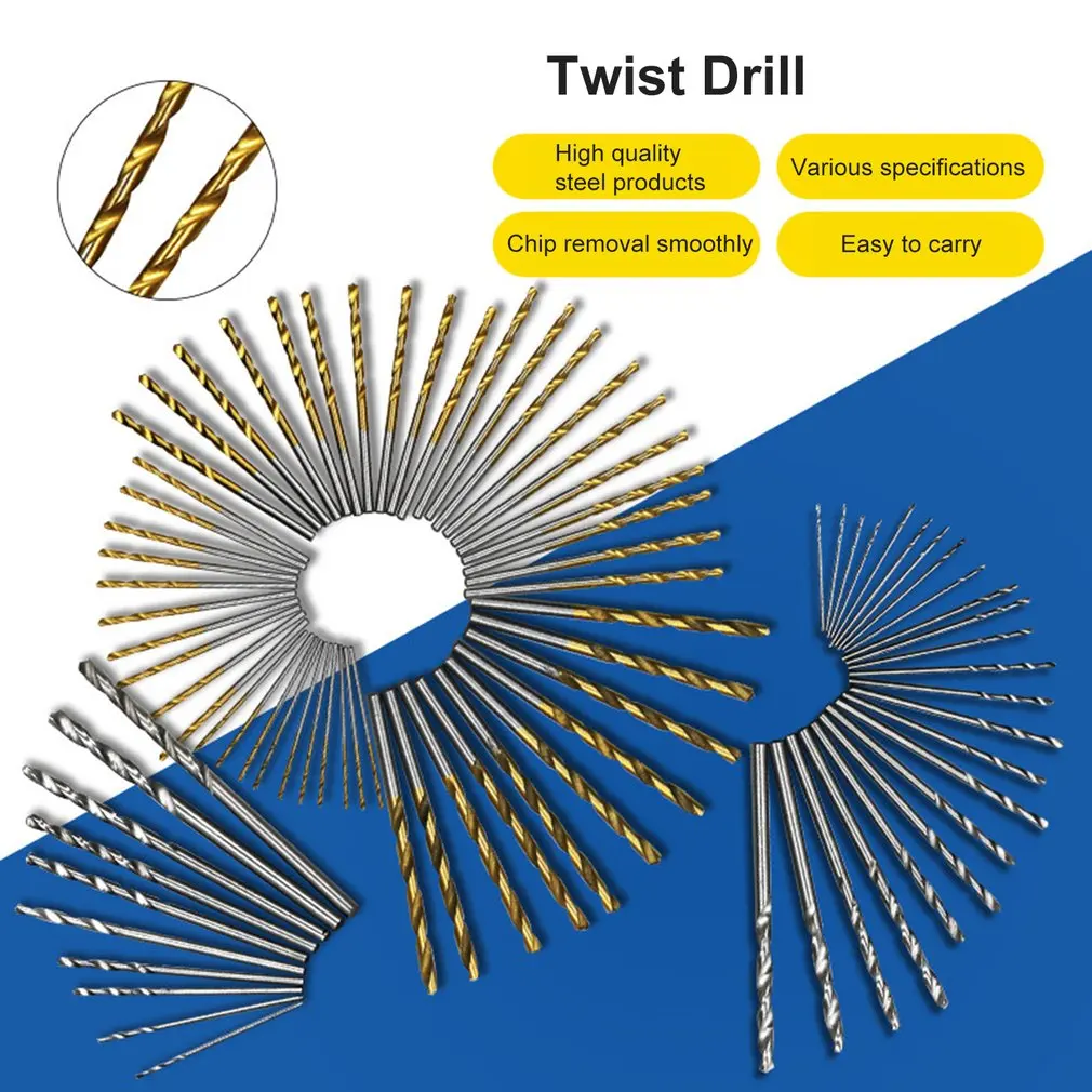 HSS Steel Cobalt Mini Twist Drill Bit set Straight Shank Hole Opener Power Drilling Punching Tools For DIY WoodWorking
HSS Steel Cobalt Mini Twist Drill Bit set Straight Shank Hole Opener Power Drilling Punching Tools For DIY WoodWorking