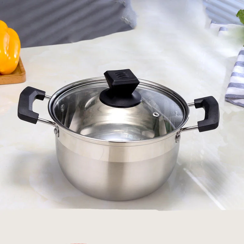 Thick Soup Pot Stainless Steel Kitchen Utensils Cooker Induction Cooker Milk Pot Steamer Pot Instant Pot Instant Pot Cookware
Thick Soup Pot Stainless Steel Kitchen Utensils Cooker Induction Cooker Milk Pot Steamer Pot Instant Pot Instant Pot Cookware