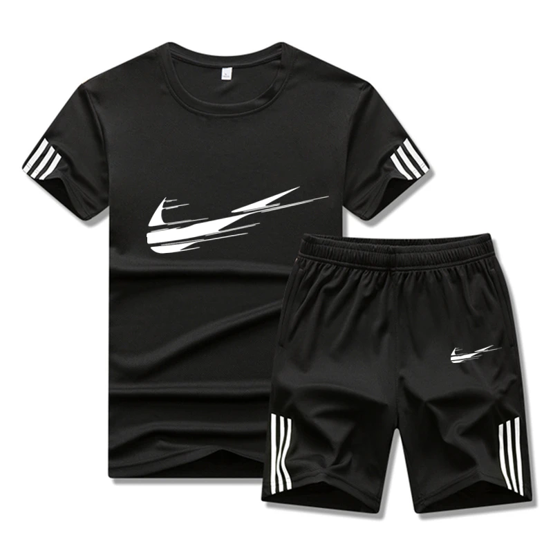 2021 Summer men's tracksuit, polyester breathable fashion jogging T-shirts + men's shortsMen's t-shirt casual Men's clothes
2021 Summer men's tracksuit, polyester breathable fashion jogging T-shirts + men's shortsMen's t-shirt casual Men's clothes