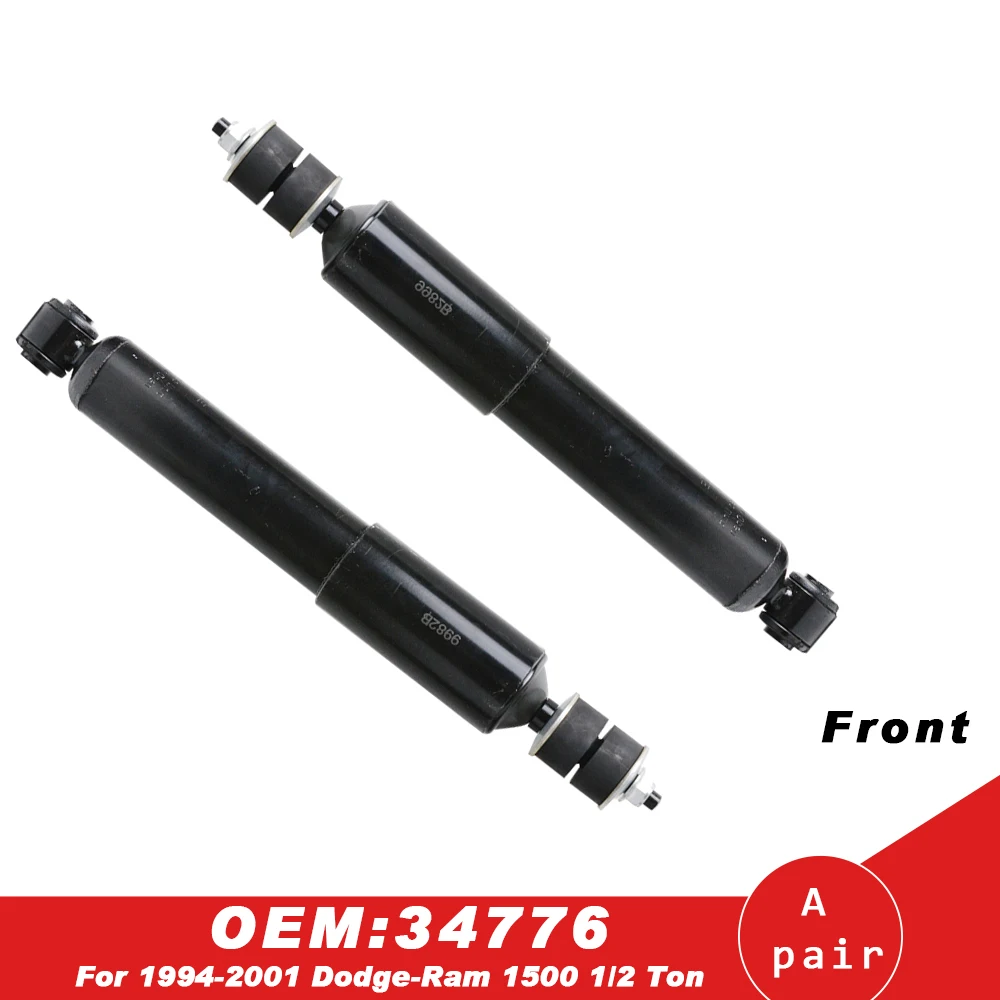 1 Set Suspension System Shock Absorber Fit For Dodge Ram 1500 1/2 Ton 2WD For Front 34776
1 Set Suspension System Shock Absorber Fit For Dodge Ram 1500 1/2 Ton 2WD For Front 34776