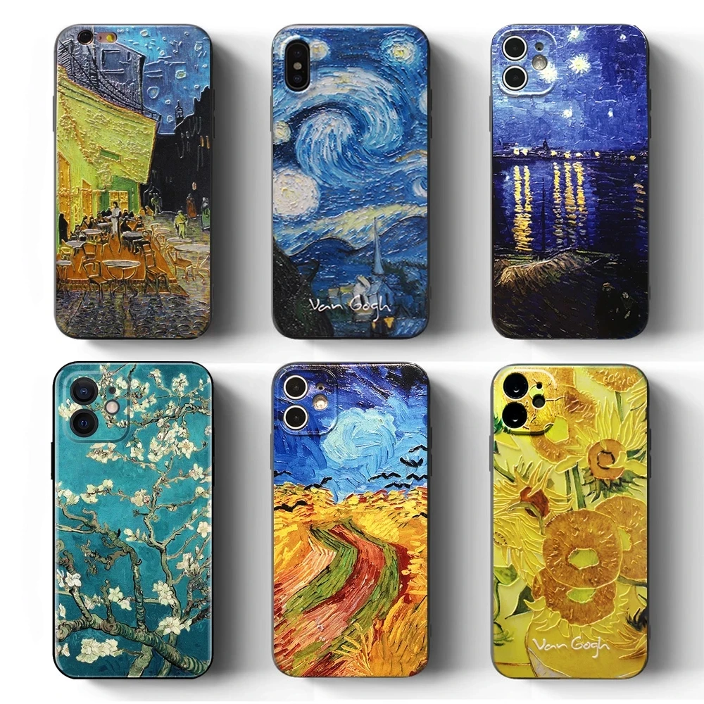 For iPhone 11 Case 13 Pro 12 Mini XS 11Pro 12pro Max Cover XR X 6 6S 7 8 Plus X SE 2020 Phone Cases Coque Art Painting Back Capa 
For iPhone 11 Case 13 Pro 12 Mini XS 11Pro 12pro Max Cover XR X 6 6S 7 8 Plus X SE 2020 Phone Cases Coque Art Painting Back Capa