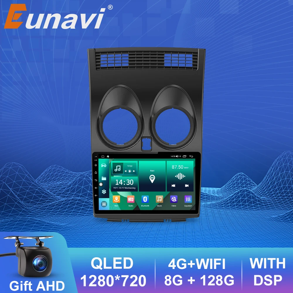 Eunavi DSP 2DIN Android 10 Car Radio GPS For Nissan Qashqai J10 X TRIAL 2006 2007 2008 2009 - 2013 Multimedia Carplay 4G WIFI
Eunavi DSP 2DIN Android 10 Car Radio GPS For Nissan Qashqai J10 X TRIAL 2006 2007 2008 2009 - 2013 Multimedia Carplay 4G WIFI