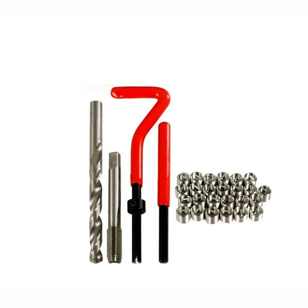 131 Pcs Engine Block Restoring Damaged Thread Repair Tool Kit M5 M6 M8 M10 M12 Carbon Steel Professional Auto Repair Tooks Set
131 Pcs Engine Block Restoring Damaged Thread Repair Tool Kit M5 M6 M8 M10 M12 Carbon Steel Professional Auto Repair Tooks Set