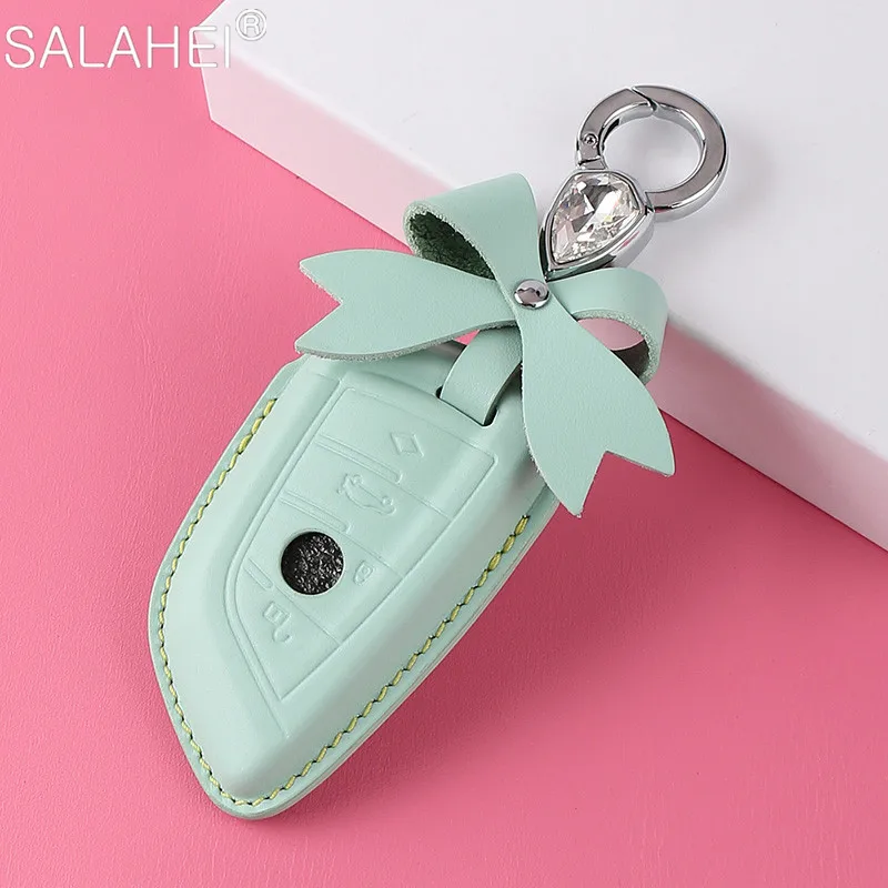 Leather Car Key Case For BMW 2 3 5 7 Series e90 e46 6GT X1 X3 X5 X6 F10 F30 G20 G30 G32 G12 F48 F15 F85 F86 For Car snow chains
Leather Car Key Case For BMW 2 3 5 7 Series e90 e46 6GT X1 X3 X5 X6 F10 F30 G20 G30 G32 G12 F48 F15 F85 F86 For Car snow chains