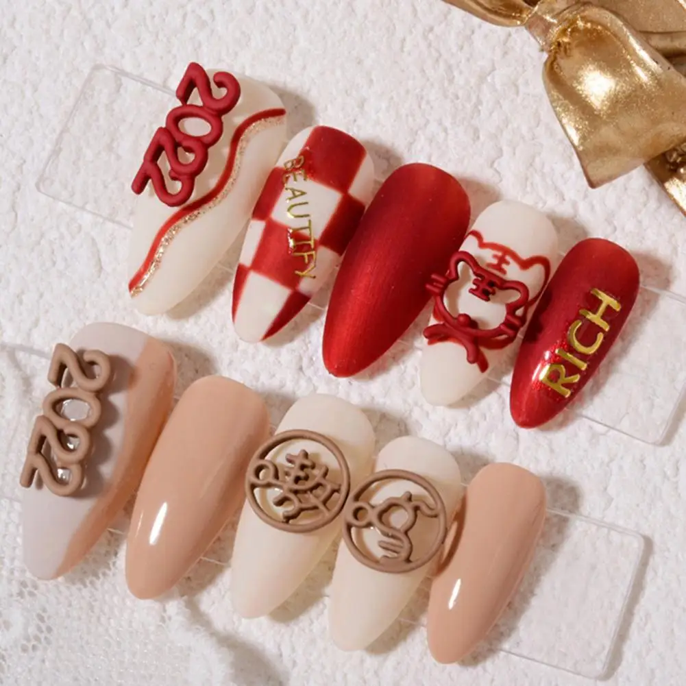 4Pcs/Set Nail Art Jewelry 2022 Tiger Year DIY Crafts Nail Accessories 3D Alloy Sticker Nail Decorations for Women
4Pcs/Set Nail Art Jewelry 2022 Tiger Year DIY Crafts Nail Accessories 3D Alloy Sticker Nail Decorations for Women