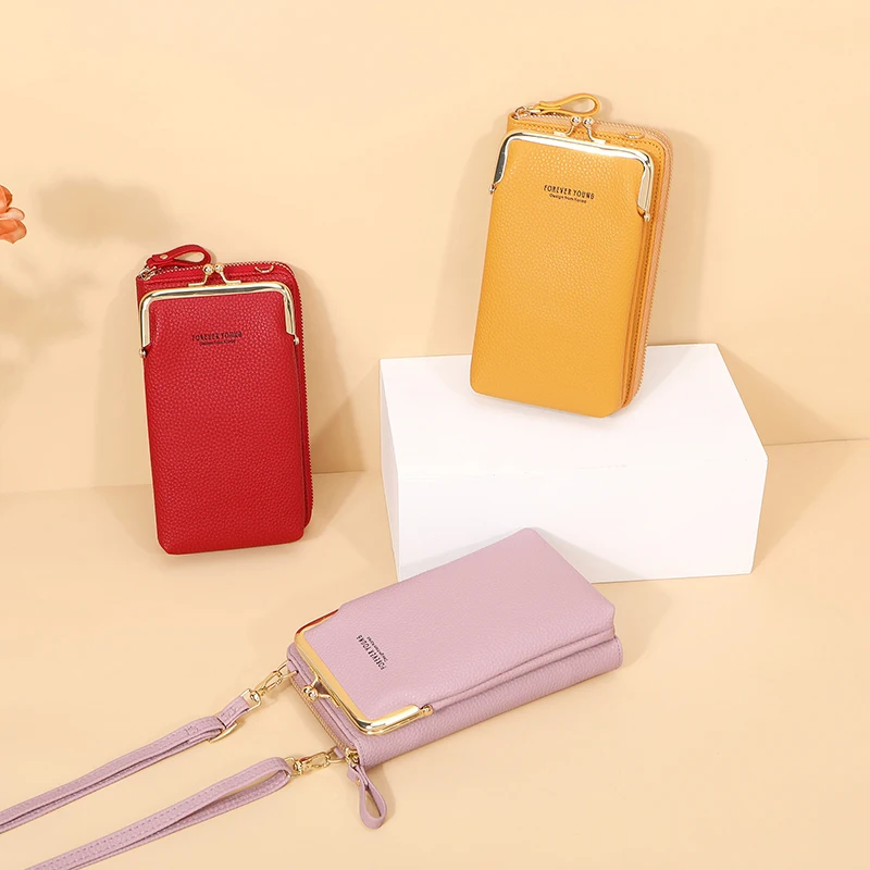 Women Mini Matte Leather Shoulder Messenger Bag Fashion Small Crossbody Bags Clutch Ladies Mobile Phone Bag Portable Wallet
Women Mini Matte Leather Shoulder Messenger Bag Fashion Small Crossbody Bags Clutch Ladies Mobile Phone Bag Portable Wallet