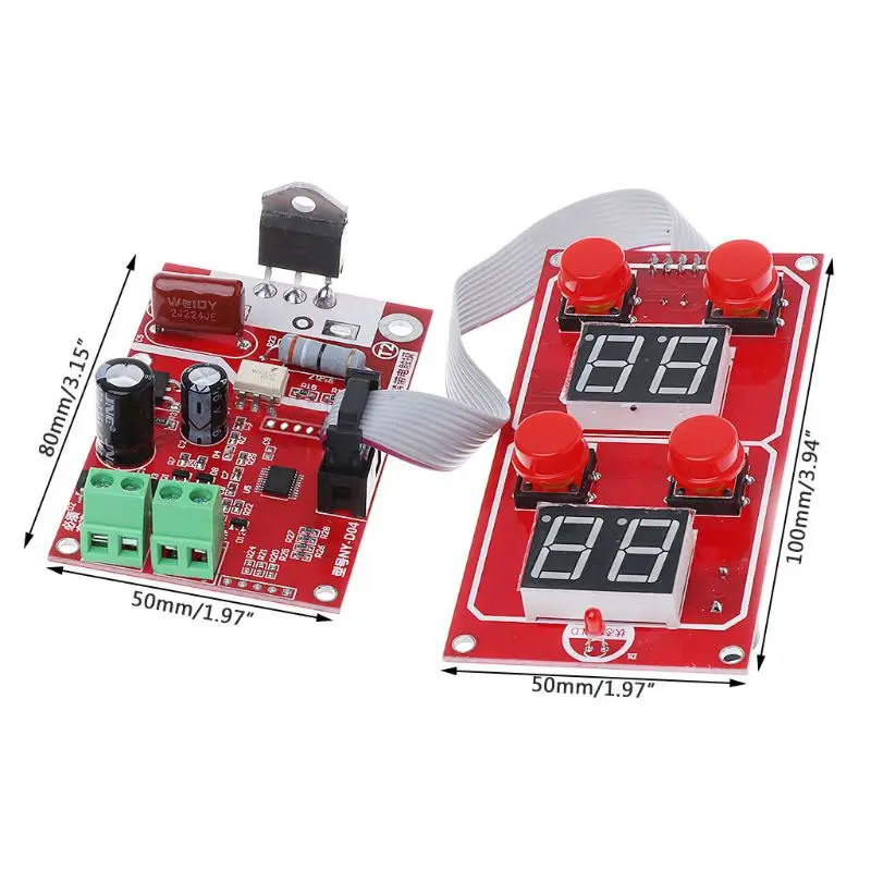 NY-D04 40A/100A Digital Display Spot Welding Machine Controller Time Panel Board
NY-D04 40A/100A Digital Display Spot Welding Machine Controller Time Panel Board