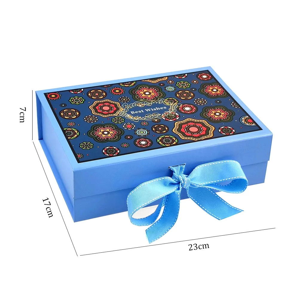 1pc Ribbon Gift Box Square Rigid Thick Gift Box With Ribbon High Quality Magnetic Box For Wedding Party Gift Packaging
1pc Ribbon Gift Box Square Rigid Thick Gift Box With Ribbon High Quality Magnetic Box For Wedding Party Gift Packaging