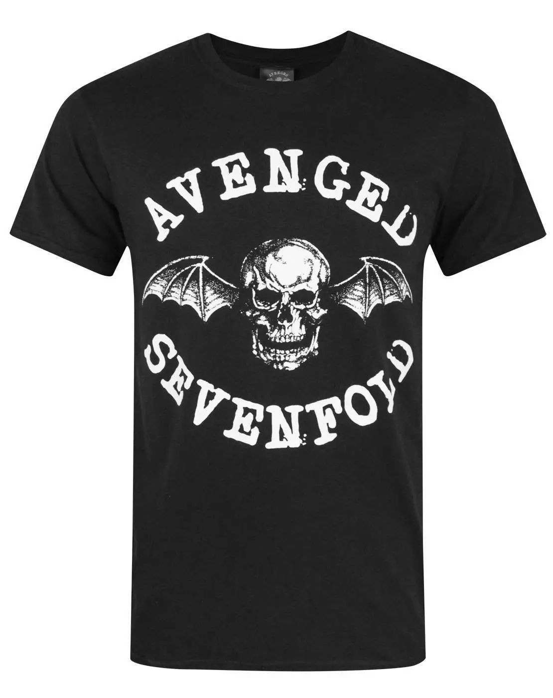 Официальная Мужская футболка Avenged Sevenfold Classic Deathbat Подарочная Футболка с принтом в