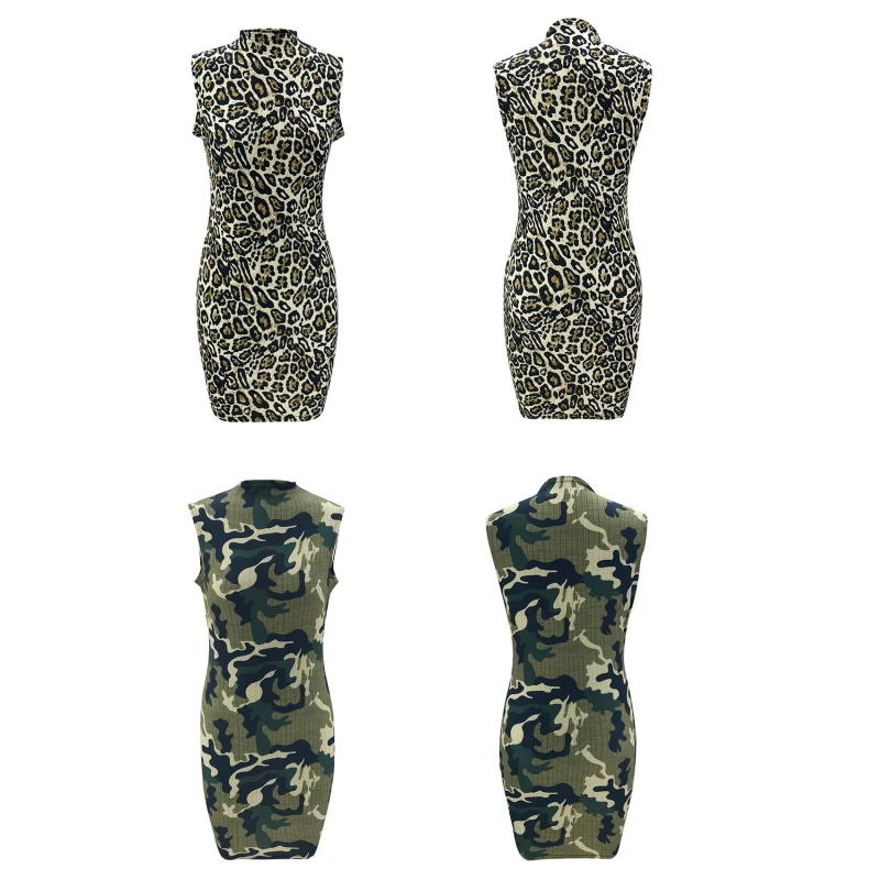 Sexy Women Summer Leopard Print Pencil Dress Patchwork Design O-Neck Ladies Dress Sleeveless High Waist Slim Mini Dress
Sexy Women Summer Leopard Print Pencil Dress Patchwork Design O-Neck Ladies Dress Sleeveless High Waist Slim Mini Dress