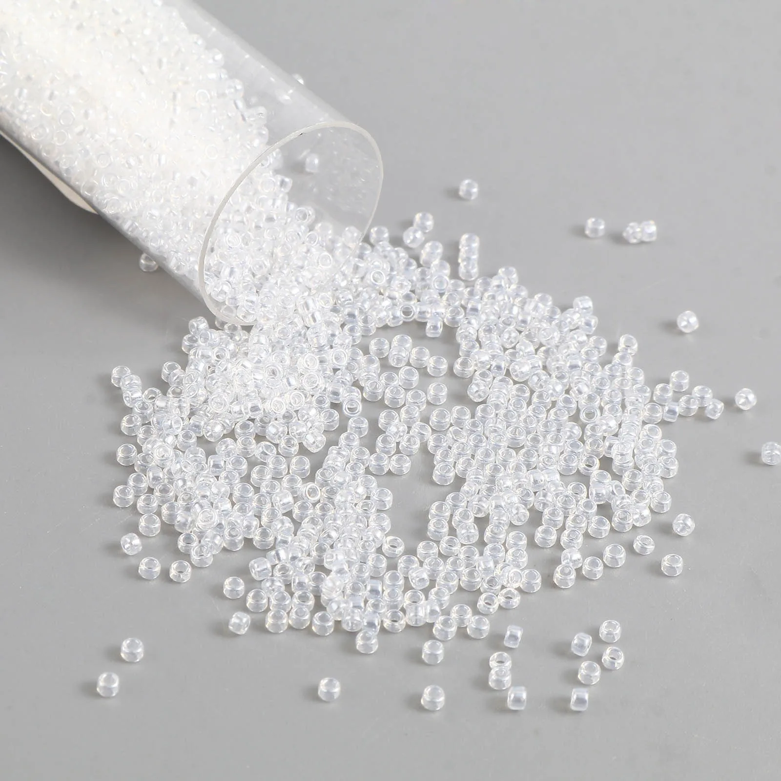1.5mm Glass Seed Beads Round Transparent/Opaque Luster Loose Spacer Beads DIY Making Bracelets Jewelry Finding,1Bottle
1.5mm Glass Seed Beads Round Transparent/Opaque Luster Loose Spacer Beads DIY Making Bracelets Jewelry Finding,1Bottle