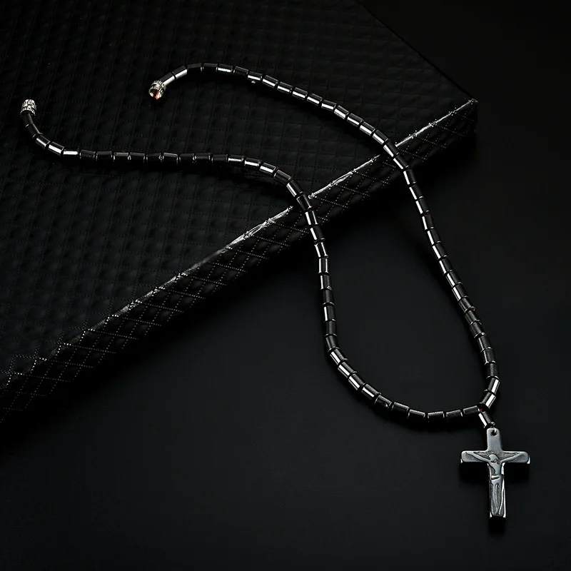 Factory direct foreign trade hot selling style all-match zircon claw chain chain magnetic black magnet cross pendant necklace
Factory direct foreign trade hot selling style all-match zircon claw chain chain magnetic black magnet cross pendant necklace