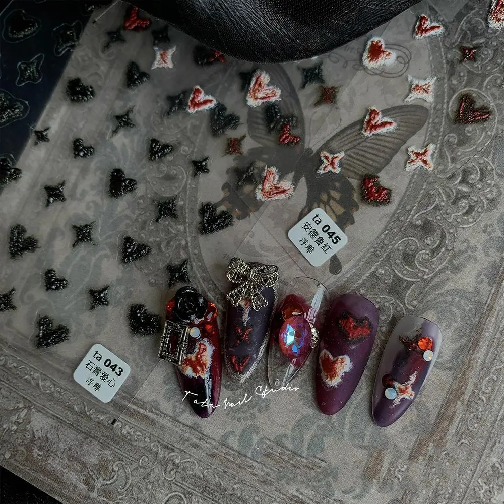 Korean Charm Plaster Love Relief Star DIY Nail Art Decoration Nail Decal Manicure Accessories Nail Art Stickers
Korean Charm Plaster Love Relief Star DIY Nail Art Decoration Nail Decal Manicure Accessories Nail Art Stickers