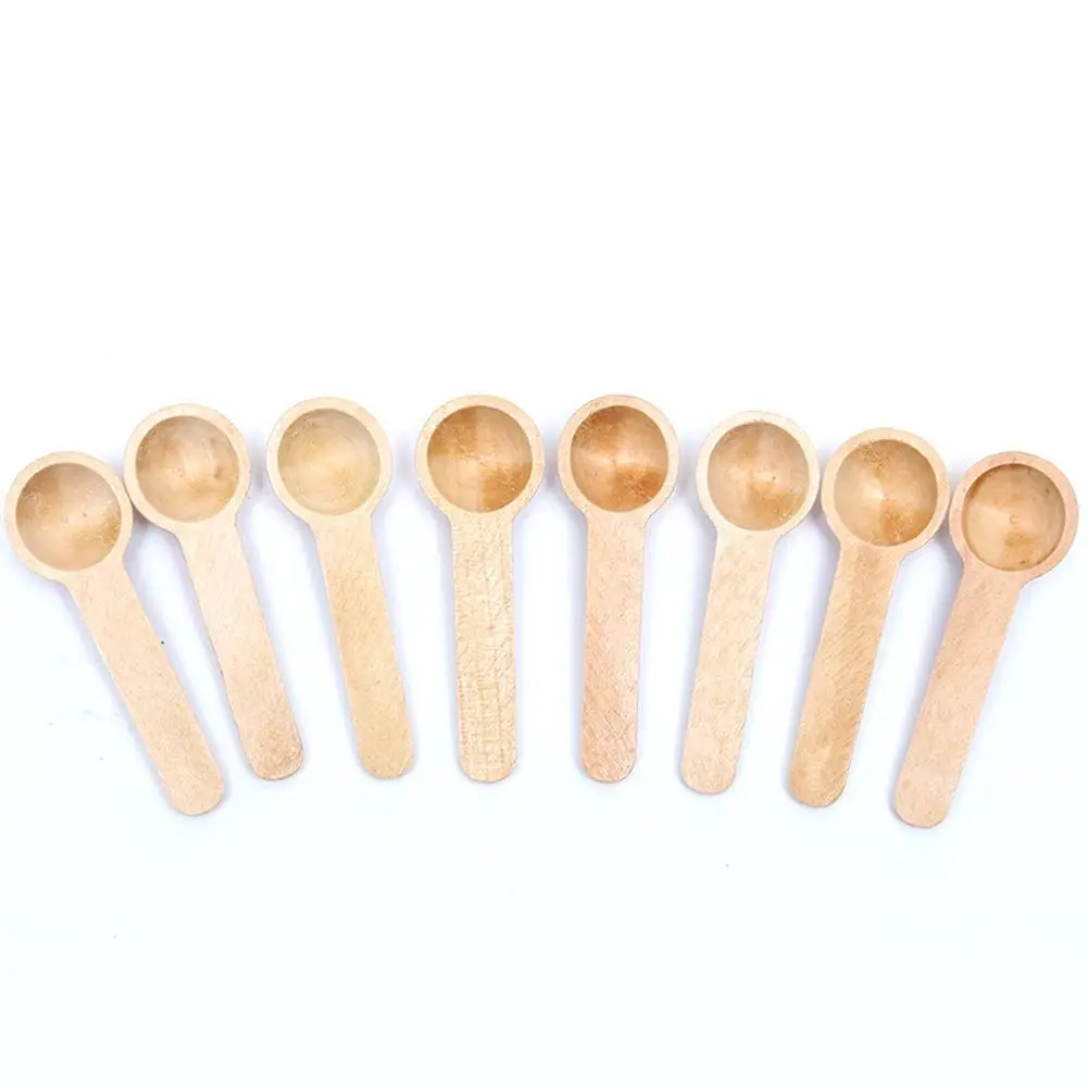 5Pcs Kitchen Measuring Spoon Small Wooden Spoon Coffee Beans Coffee Tools Condiment Kitchen Control Spoon Spoon C1C2
5Pcs Kitchen Measuring Spoon Small Wooden Spoon Coffee Beans Coffee Tools Condiment Kitchen Control Spoon Spoon C1C2