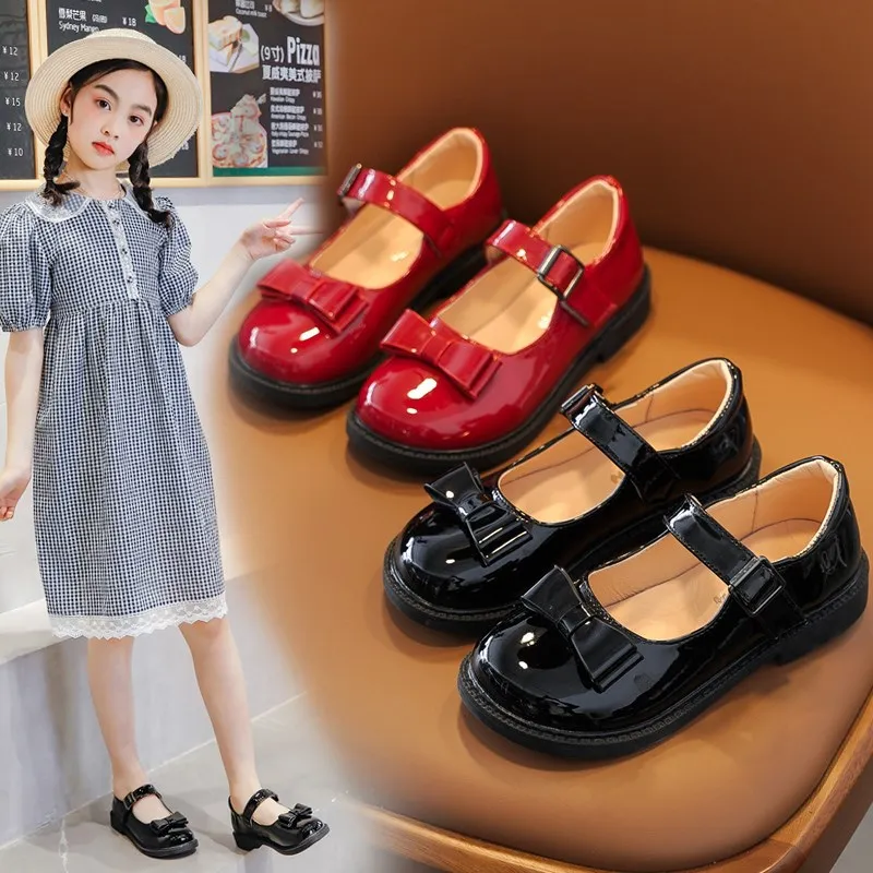 Children's princess shoes girls leather shoes black bow soft-soled 2021 new Autumn large kids school student performance shoes
Children's princess shoes girls leather shoes black bow soft-soled 2021 new Autumn large kids school student performance shoes