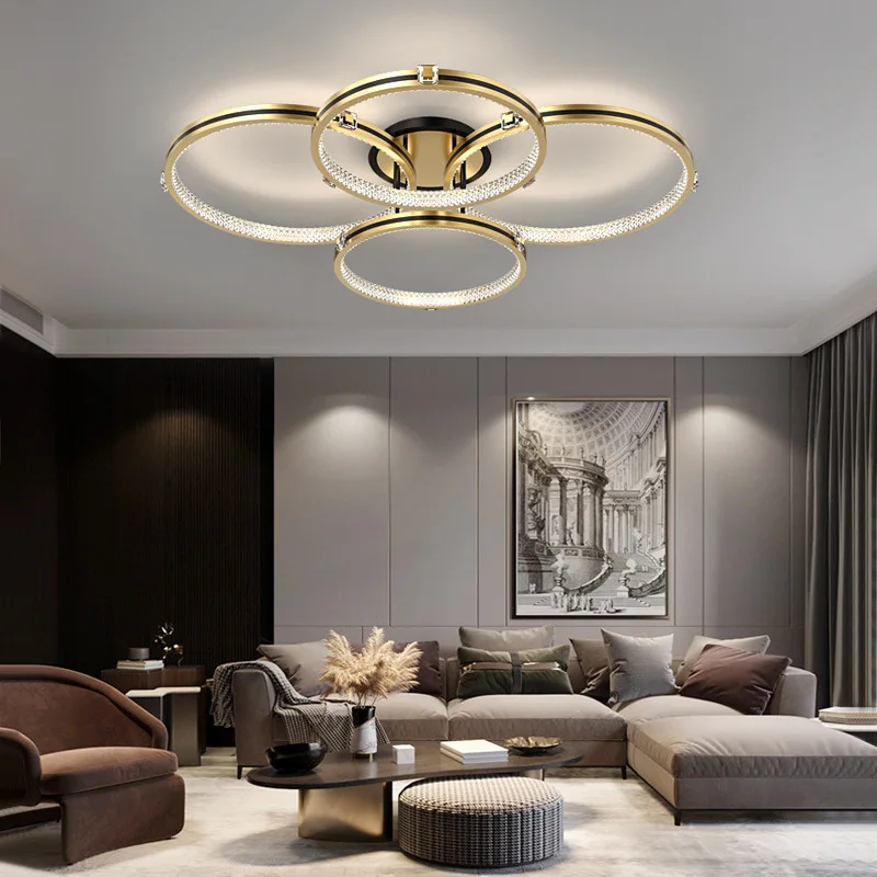 Led Crystal Ceiling Lamp Living Bedroom Ceiling Indoor Lighting Black Gold Combination Design Diamond Ring Lamps Love Series
Led Crystal Ceiling Lamp Living Bedroom Ceiling Indoor Lighting Black Gold Combination Design Diamond Ring Lamps Love Series