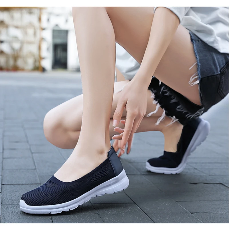 CEVABULE 2021 Women's Casual Flat-bottomed Sports Women's Shoes Fly Woven Mesh One Pedal Shallow Mouth Mother Shoes 35-42 LCH
CEVABULE 2021 Women's Casual Flat-bottomed Sports Women's Shoes Fly Woven Mesh One Pedal Shallow Mouth Mother Shoes 35-42 LCH