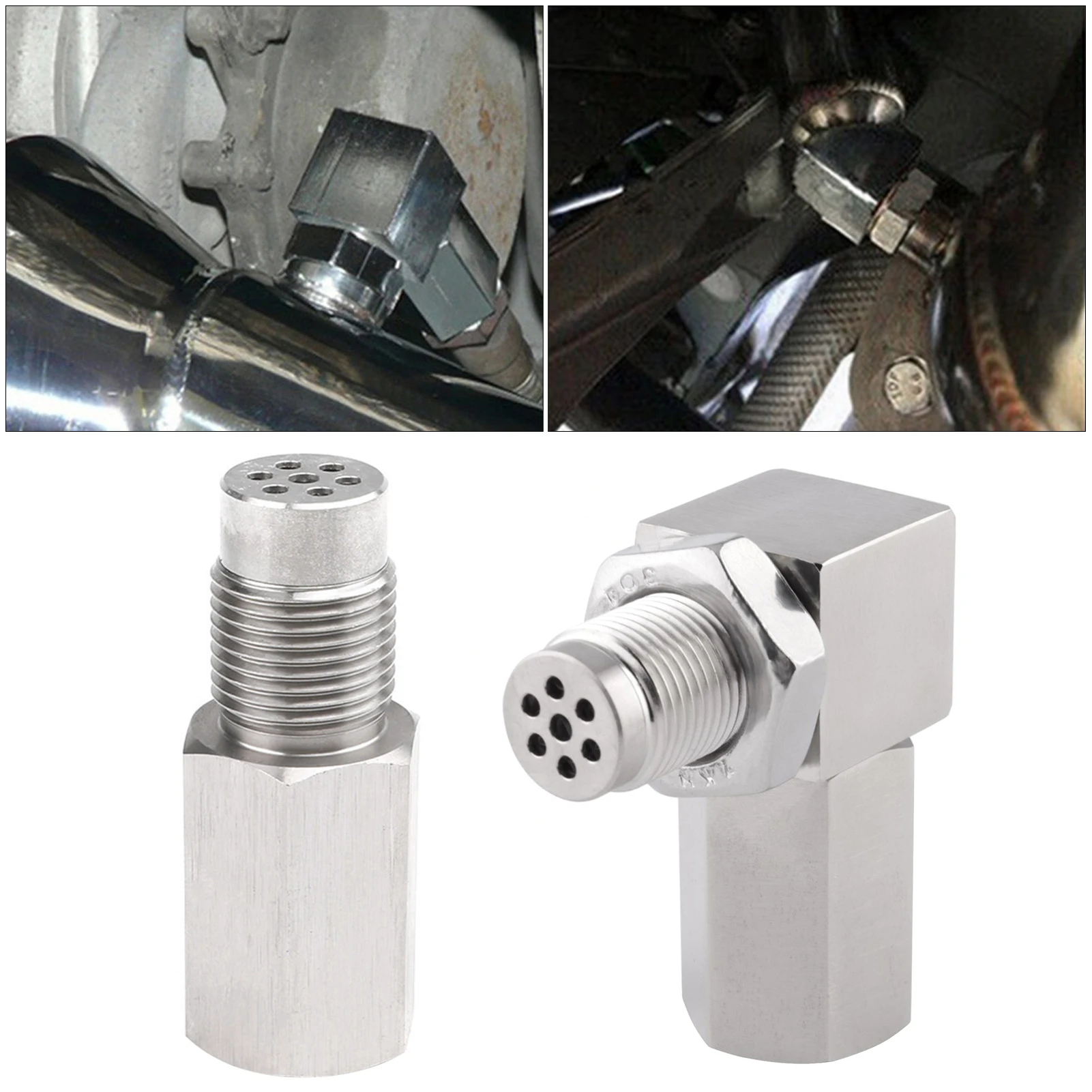 90 Degrees Design O2 Sensor Spacer Adapter CEL Eliminator Threaded M18x1.5 Oxygen Sensor Split Type For OFF ROAD Use Only
90 Degrees Design O2 Sensor Spacer Adapter CEL Eliminator Threaded M18x1.5 Oxygen Sensor Split Type For OFF ROAD Use Only