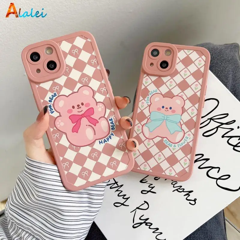 Cartoon Candy Color Little Bear Phone For iPhone 13 12 11 Pro Max X XR XS Max 7P 8P Soft TPU Back Cover Protective Shell
Cartoon Candy Color Little Bear Phone For iPhone 13 12 11 Pro Max X XR XS Max 7P 8P Soft TPU Back Cover Protective Shell