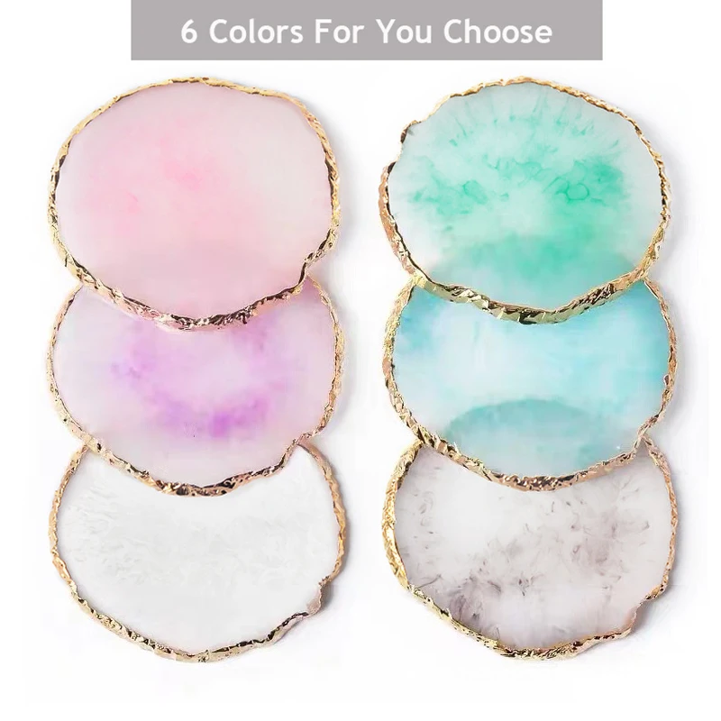 1Pcs Resin Stone Color Palette Agate Stone Nail Color Palette Palette for Nail Color Mixing Display Manicure Drawing Paint Plate
1Pcs Resin Stone Color Palette Agate Stone Nail Color Palette Palette for Nail Color Mixing Display Manicure Drawing Paint Plate