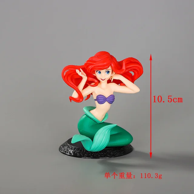 10 cm Disney girls cartoon Mermaid Action Figures Cake Decoration Baking decoration gift
10 cm Disney girls cartoon Mermaid Action Figures Cake Decoration Baking decoration gift