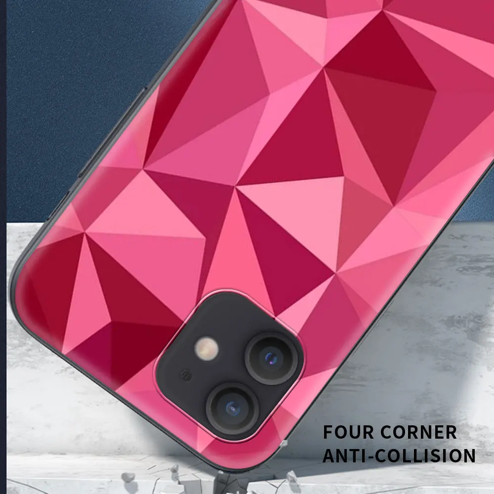 Soft Cover For iPhone 11 12 Pro X XR XS Max Case Colours Diamond Fundas For iPhone 7 8 Plus SE 2020 Coque
Soft Cover For iPhone 11 12 Pro X XR XS Max Case Colours Diamond Fundas For iPhone 7 8 Plus SE 2020 Coque