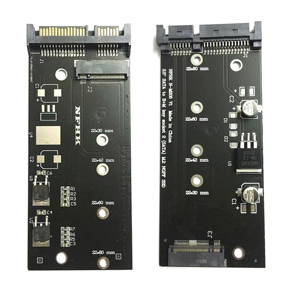 Computer Adapter Card NGFF206 M.2 NGFF SATA SSD to SATA 7+15Pin Adapter Desktop Computer Converter Card for Desktop Hard Disk
Computer Adapter Card NGFF206 M.2 NGFF SATA SSD to SATA 7+15Pin Adapter Desktop Computer Converter Card for Desktop Hard Disk