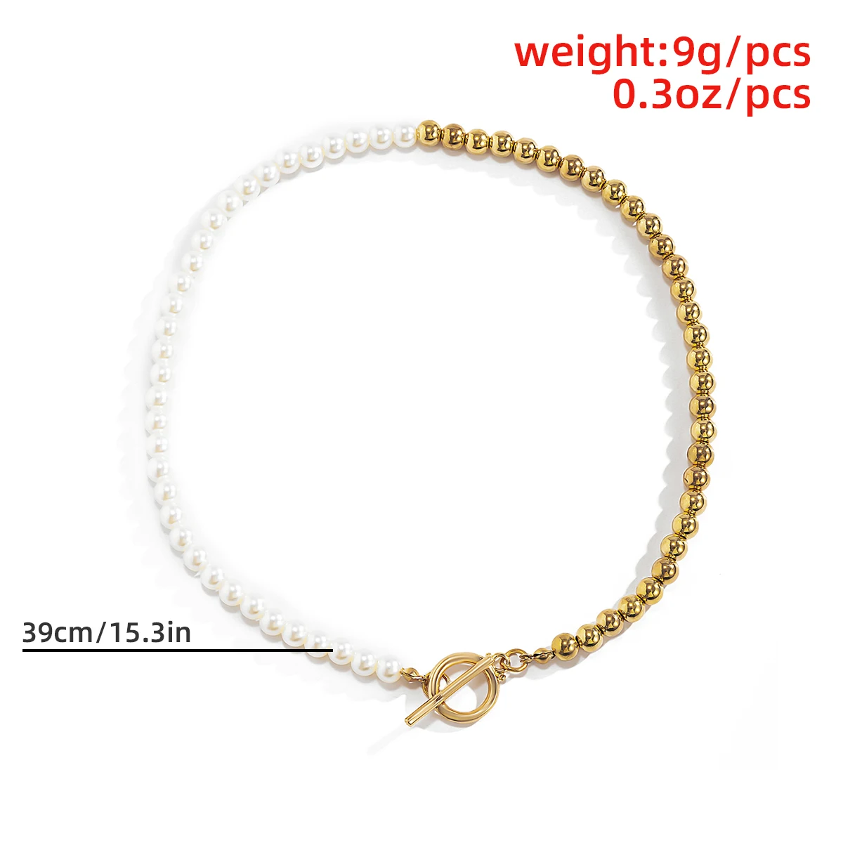 2021 New Fashion Baroque Pearl Chain Necklace Women Collar Wedding Punk Toggle Clasp Circle Lariat Bead Choker Necklaces Jewelry
2021 New Fashion Baroque Pearl Chain Necklace Women Collar Wedding Punk Toggle Clasp Circle Lariat Bead Choker Necklaces Jewelry