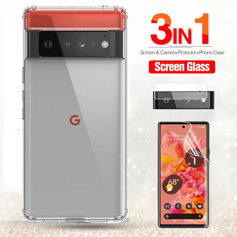 Гидрогелевая пленка 3 в 1 для Google Pixel 6 Pro, чехол для Pixel 6 Pixel6 Pro 6Pro, Защитная пленка для объектива камеры, не стекло
Гидрогелевая пленка 3 в 1 для Google Pixel 6 Pro, чехол для Pixel 6 Pixel6 Pro 6Pro, Защитная пленка для объектива камеры, не стекло