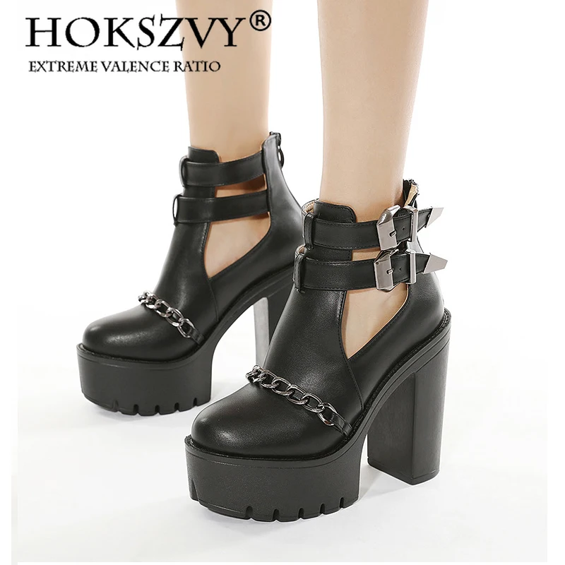 HOKSZVY на высоком каблуке (13 см) 2020 большого размера, с заклепками, на цепочке, США новая на толстой подошве, водонепроницаемые туфли на платфор...
HOKSZVY на высоком каблуке (13 см) 2020 большого размера, с заклепками, на цепочке, США новая на толстой подошве, водонепроницаемые туфли на платфор...