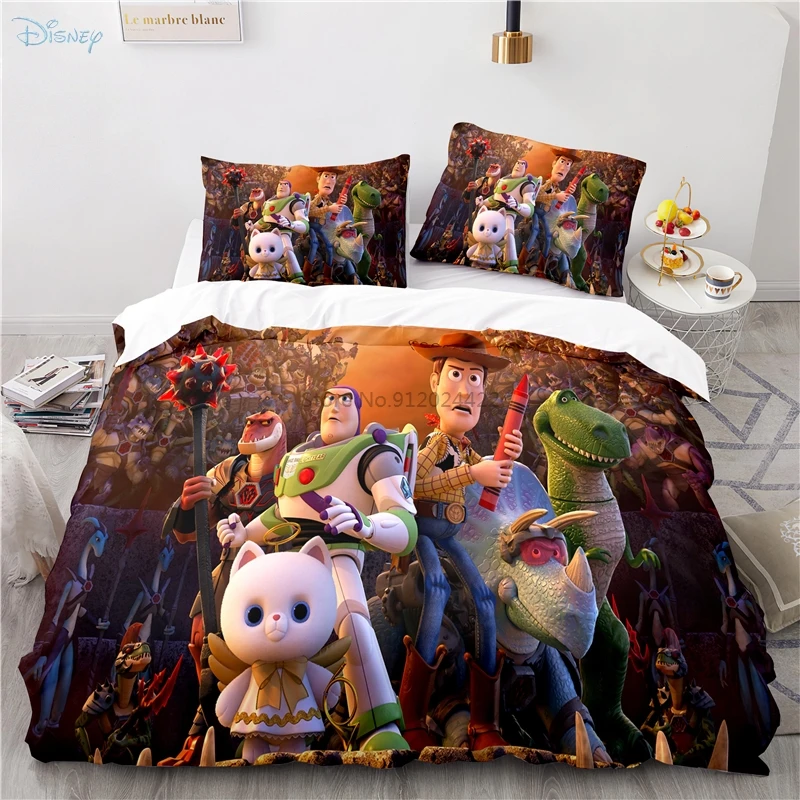 Popular Disney Toy Story Children Bedding Set Buzz Lightyear Sheriff Woody Cartoon Duvetcover Single Twin Double Queen King Size
Popular Disney Toy Story Children Bedding Set Buzz Lightyear Sheriff Woody Cartoon Duvetcover Single Twin Double Queen King Size
