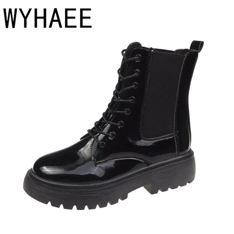 Fashion Women's Boots Winter Ankle Boots Pu Leather Women Boots Work Shoes Round Toe Lace-Up Cowboy Motorcycle Shoes Botas Mujer
Fashion Women's Boots Winter Ankle Boots Pu Leather Women Boots Work Shoes Round Toe Lace-Up Cowboy Motorcycle Shoes Botas Mujer