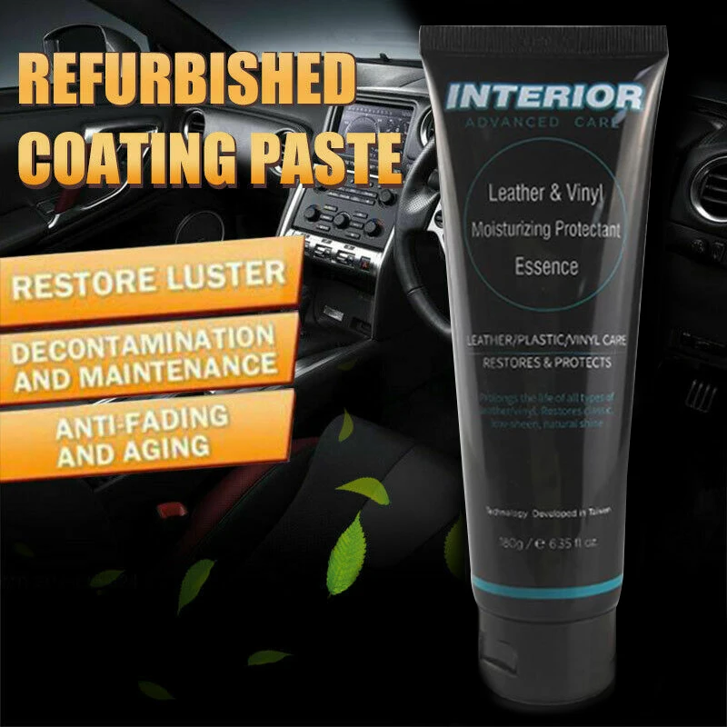 Auto Leather Refresh Coating Paste Maintenance Agent Restore Luster Cleaner Car Care Products F-Best
Auto Leather Refresh Coating Paste Maintenance Agent Restore Luster Cleaner Car Care Products F-Best