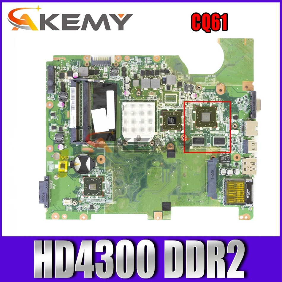 Материнская плата для ноутбука HP Compaq Presario CQ61 HD4300 DDR2 577067-001 DA00P8MB6D1 DA00P8MB6D0
Материнская плата для ноутбука HP Compaq Presario CQ61 HD4300 DDR2 577067-001 DA00P8MB6D1 DA00P8MB6D0