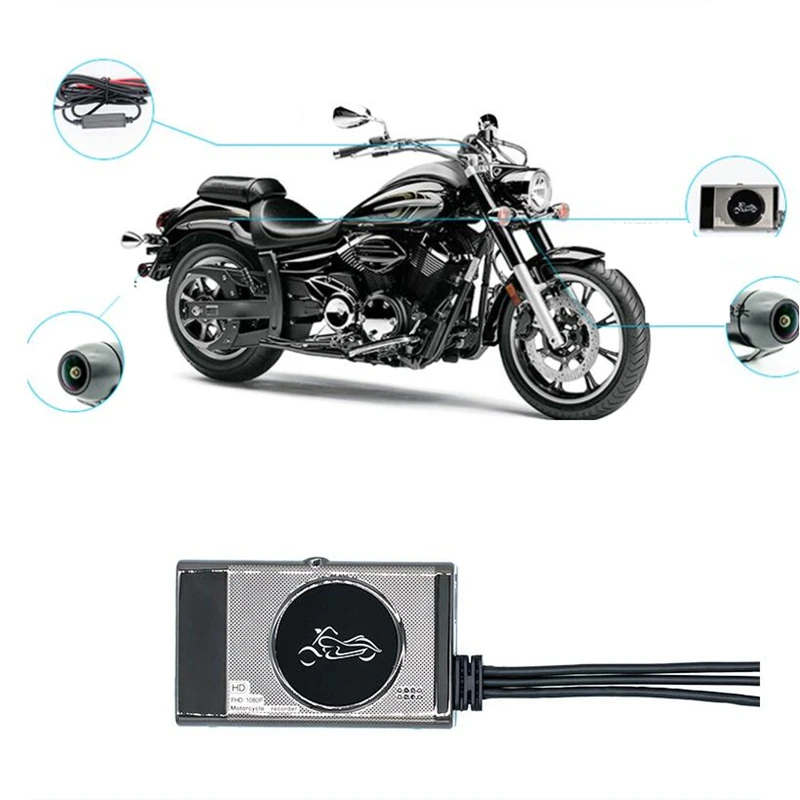 Double Lens 720P Locomotive Driving Recorder HD Waterproof Split Double Recording Motorcycle Recorder
Double Lens 720P Locomotive Driving Recorder HD Waterproof Split Double Recording Motorcycle Recorder