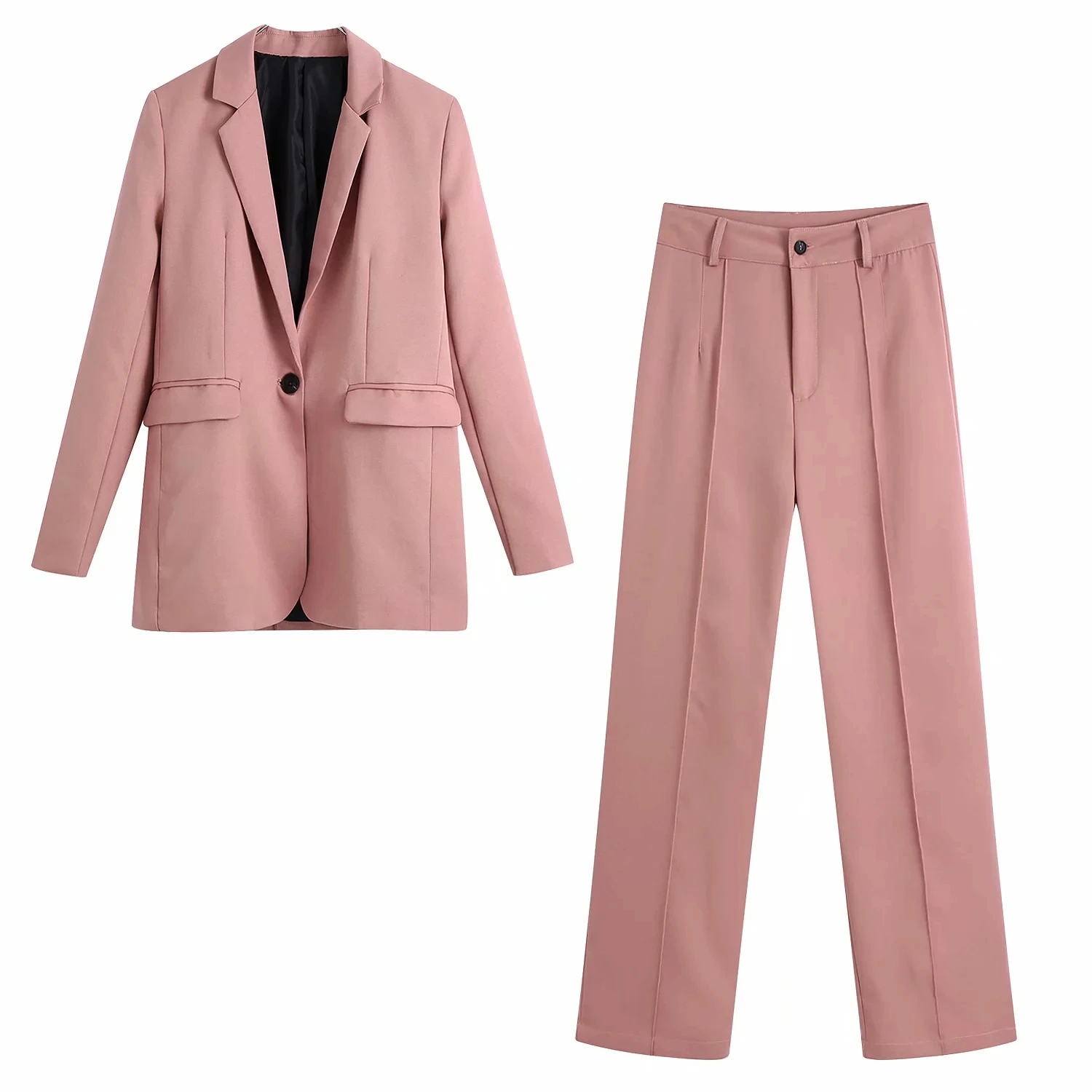 ZA 2021 blazer pant 2 piece set women single button blazer+high wasit pants casual pant suit women blazer set
ZA 2021 blazer pant 2 piece set women single button blazer+high wasit pants casual pant suit women blazer set