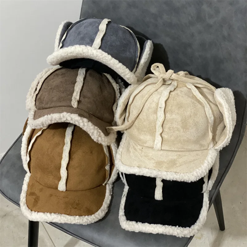 202111-hong8 winter pilot Warm ear protection suede fabric leisure Skullies Beanies cap men women cool hat
202111-hong8 winter pilot Warm ear protection suede fabric leisure Skullies Beanies cap men women cool hat