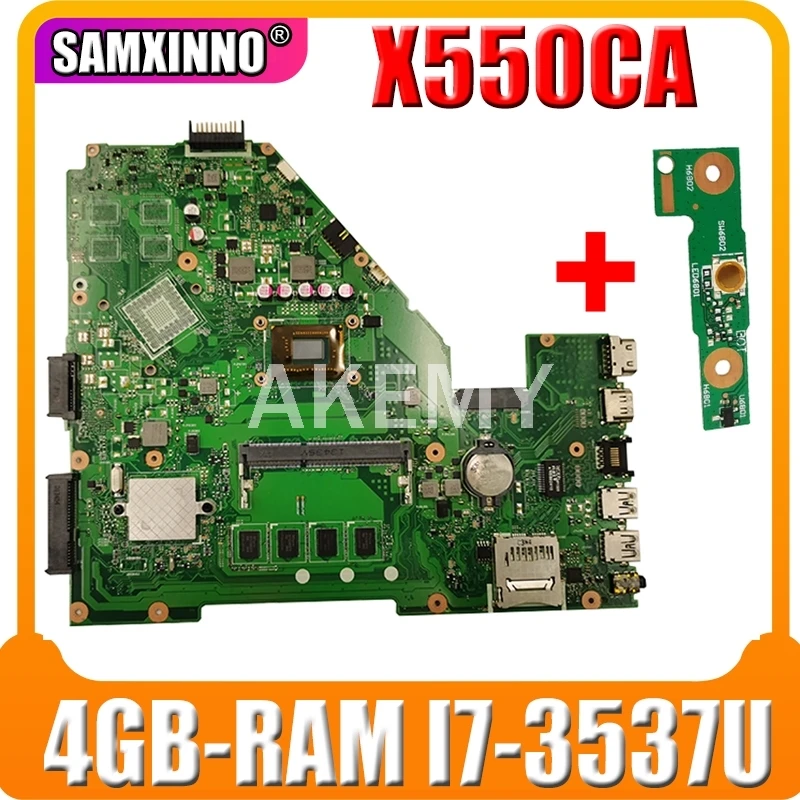 X550CC материнская плата для ноутбука ASUS X550CA X550CL R510C Y581C X550C оригинальная материнская плата 4GB-RAM I7-3537U/I7-3517U
X550CC материнская плата для ноутбука ASUS X550CA X550CL R510C Y581C X550C оригинальная материнская плата 4GB-RAM I7-3537U/I7-3517U
