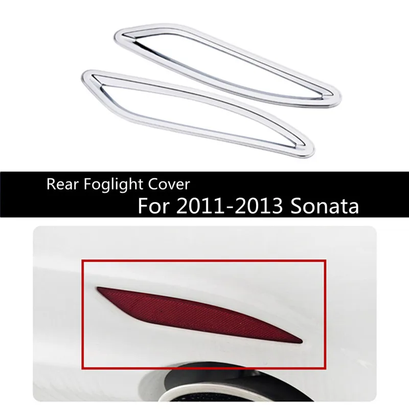 ABS Fog Lamps Light Rear Foglights Cover Trim For Hyundai Sonata 2011-2013 Car Accessories Styling
ABS Fog Lamps Light Rear Foglights Cover Trim For Hyundai Sonata 2011-2013 Car Accessories Styling