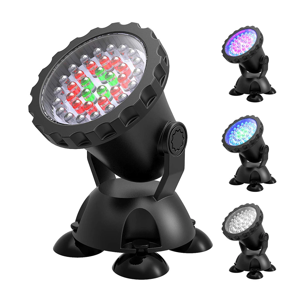 LED Aquarium lamp Color Patterns Changing 36-LED Submersible Spot Light for Garden Pond Fish Tank 3.5W 110/220V free shpping
LED Aquarium lamp Color Patterns Changing 36-LED Submersible Spot Light for Garden Pond Fish Tank 3.5W 110/220V free shpping