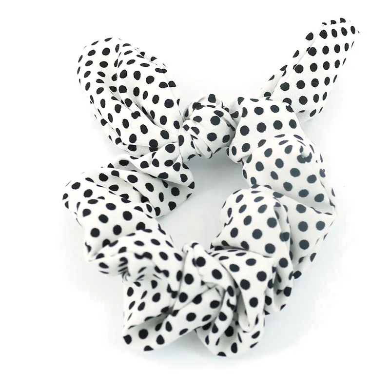 Free shipping Fashion women rabbit ear dot Hair bands bunny hair scrunchies girl's hair Tie Accessories Ponytail Holder 2018
Free shipping Fashion women rabbit ear dot Hair bands bunny hair scrunchies girl's hair Tie Accessories Ponytail Holder 2018