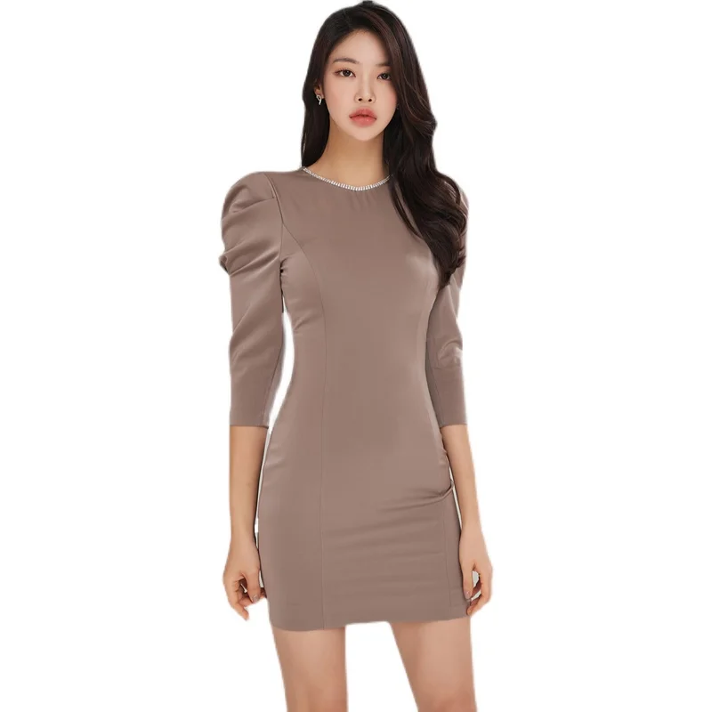 Sexy mini tight Dress one piece korean ladies autumn long Sleeve cabaret party bodycon Dresses for women
Sexy mini tight Dress one piece korean ladies autumn long Sleeve cabaret party bodycon Dresses for women