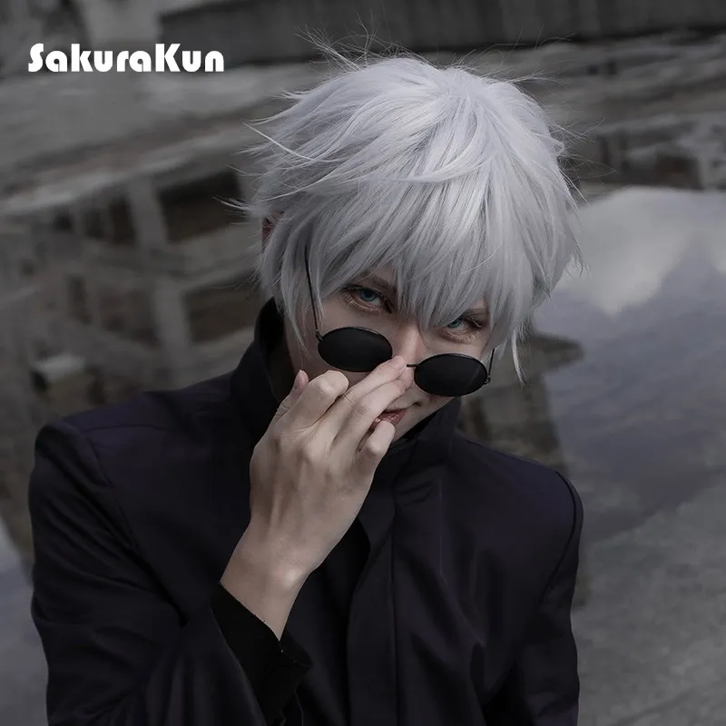 Jujutsu Kaisen Gojo Satoru Eyeglasses, Classic Retro Fashion UV Sunglasses Glasses Great for Anime Role Cosplay Prop
Jujutsu Kaisen Gojo Satoru Eyeglasses, Classic Retro Fashion UV Sunglasses Glasses Great for Anime Role Cosplay Prop
