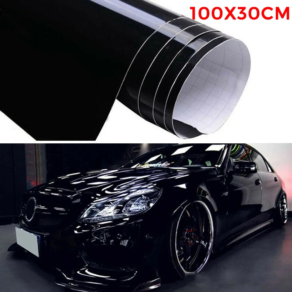 1Pcs High Quality 100x30cm UV Resistant Adhesive High Gloss Black Vinyl Tape Car Wrap Film Protection Waterproof Sticker
1Pcs High Quality 100x30cm UV Resistant Adhesive High Gloss Black Vinyl Tape Car Wrap Film Protection Waterproof Sticker