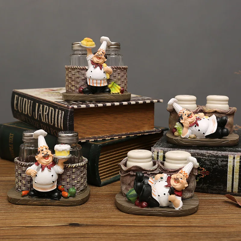 Cute Cartoon Chef Miniatures Figurines Crafts Creative Home Decoration Restaurant Desktop Chef Statue Ornaments Decorations
Cute Cartoon Chef Miniatures Figurines Crafts Creative Home Decoration Restaurant Desktop Chef Statue Ornaments Decorations