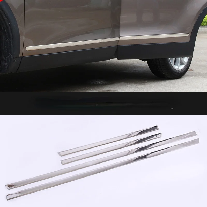 4pcs Stainless Steel Car Body Side Exterior Door Decoration Strips Trim For Land Rover Discovery Sport 2015-2018
4pcs Stainless Steel Car Body Side Exterior Door Decoration Strips Trim For Land Rover Discovery Sport 2015-2018