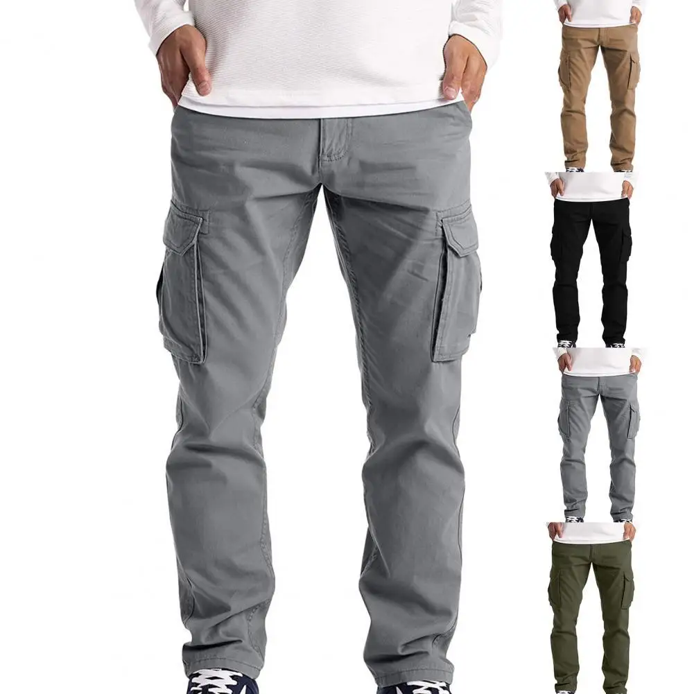 Men Clothing Men Casual Pants Summer Male Cargo Pants Solid Color Multi Pockets Men Mid Waist Straight Sweatpants Pantalon Homme
Men Clothing Men Casual Pants Summer Male Cargo Pants Solid Color Multi Pockets Men Mid Waist Straight Sweatpants Pantalon Homme